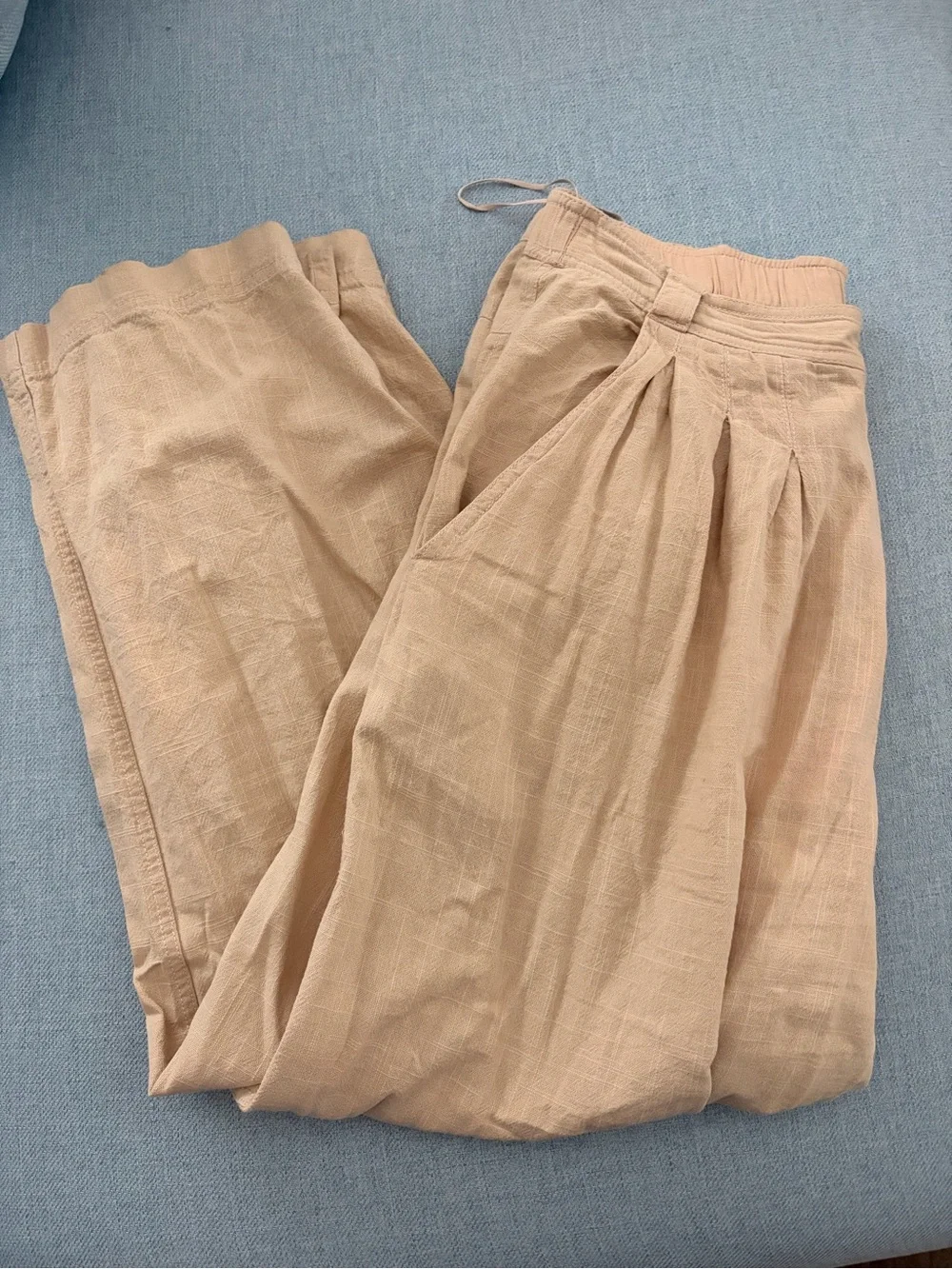 Free People Lotta Love Linen Trouser